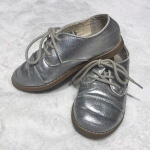 Silver Shimmer Shoes